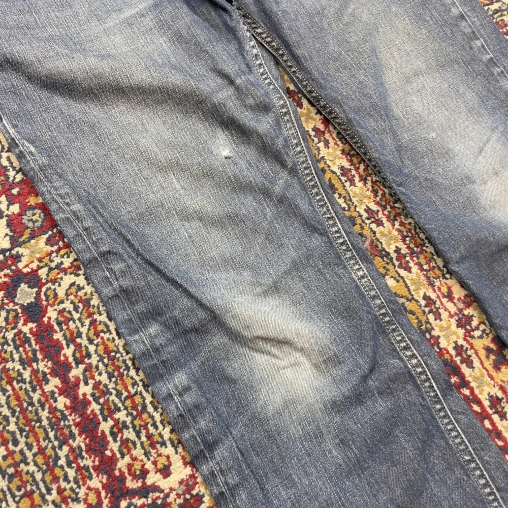 VTG‎ Diesel Waykee Jeans Regular Straight Dark Wash Whisker Denim Men Size 29x30